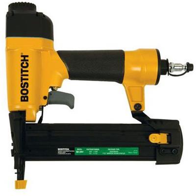 Bostitch SB-2IN1 cloueur-agrafeur pneumatique finition pour pointes mini brads de 15 à 50 mm et agrafes 90 de 15 à 40 mm